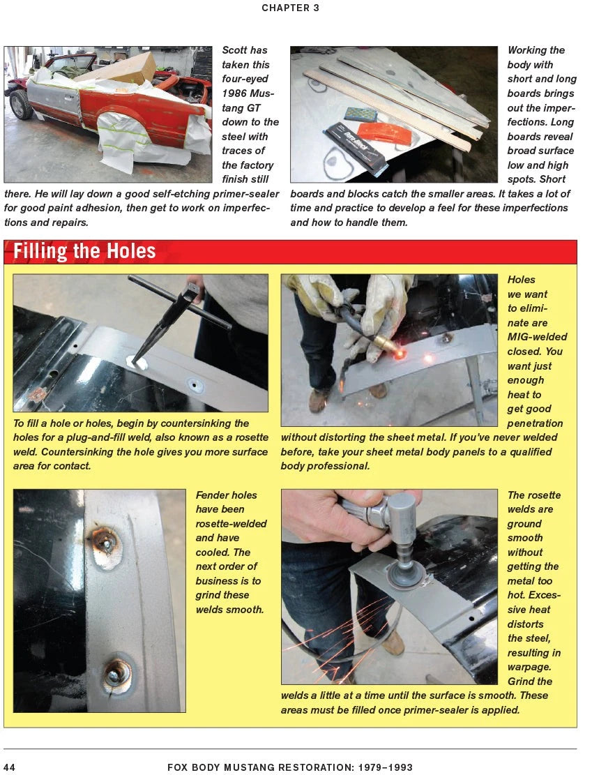 Restoration Manual for Ford Mustang Fox Body (1979-1993)
