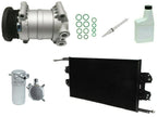 AC Compressor Kit with Condenser Replacement for Chevrolet Captiva (2007–2013)