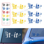 F*ck It Before It F*ck You Vinyl Car Decal for Universal (—)