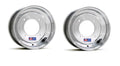 Set of 2 DWT Polished Front Rims 10" 10x4 4/156 for YFZ450 Banshee Raptor 700
