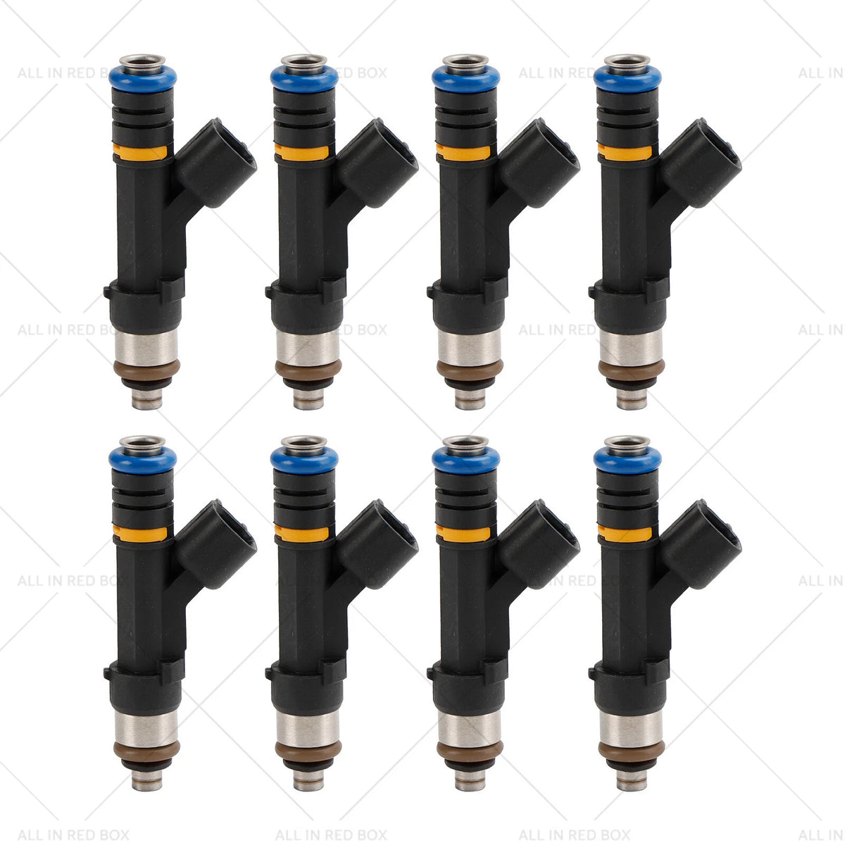8x Fuel Injectors for Indmar Mercruiser Volvo Penta Porsche (2007–2016)