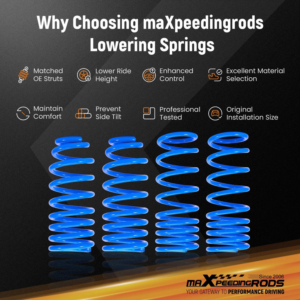 Lowering Springs for Honda Accord (2008-2012) - 2 Inch Drop