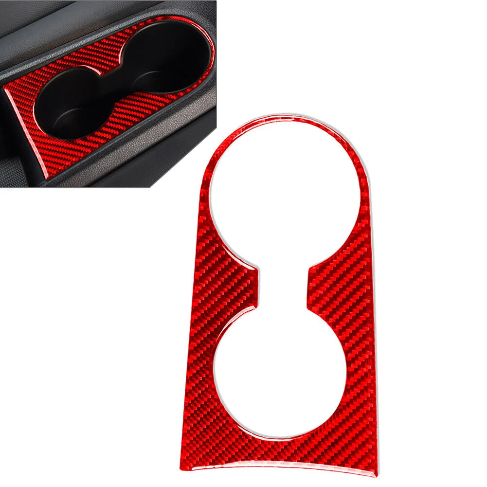 Rear Water Cup Holder Cover Trim for Hyundai Veloster JS (2019–2023) Red