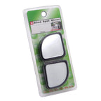 2X Convex Angle Stick-On Blind Spot Mirrors for Universal Fit