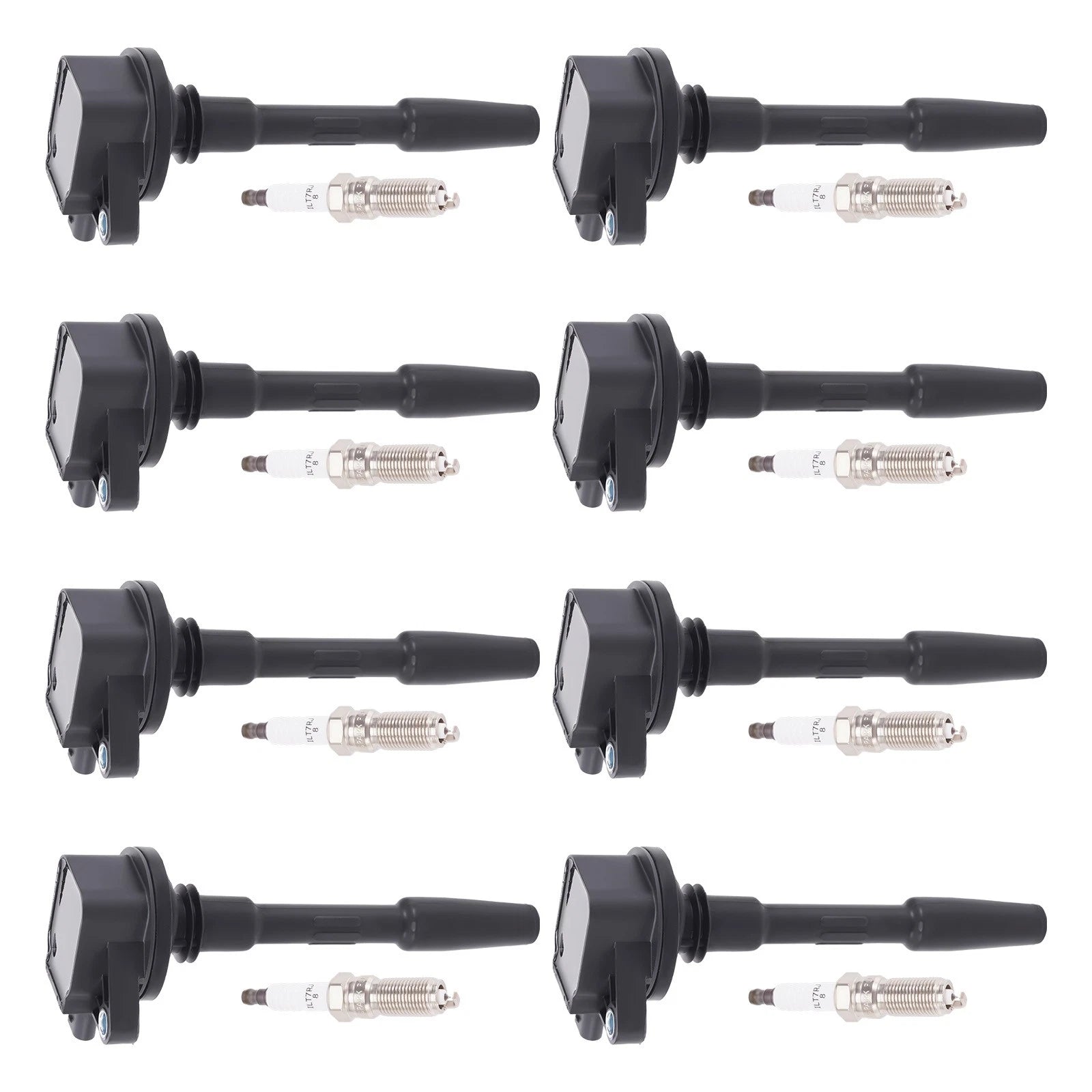 8x Ignition Coil + Spark Plug Pack for Ford F-150 5.0L V8 (2018–2021) JR3E12029AA