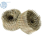 2X 2-1/2" 15 Degree Wire Coil Ring Shank Galvanized Siding Nails