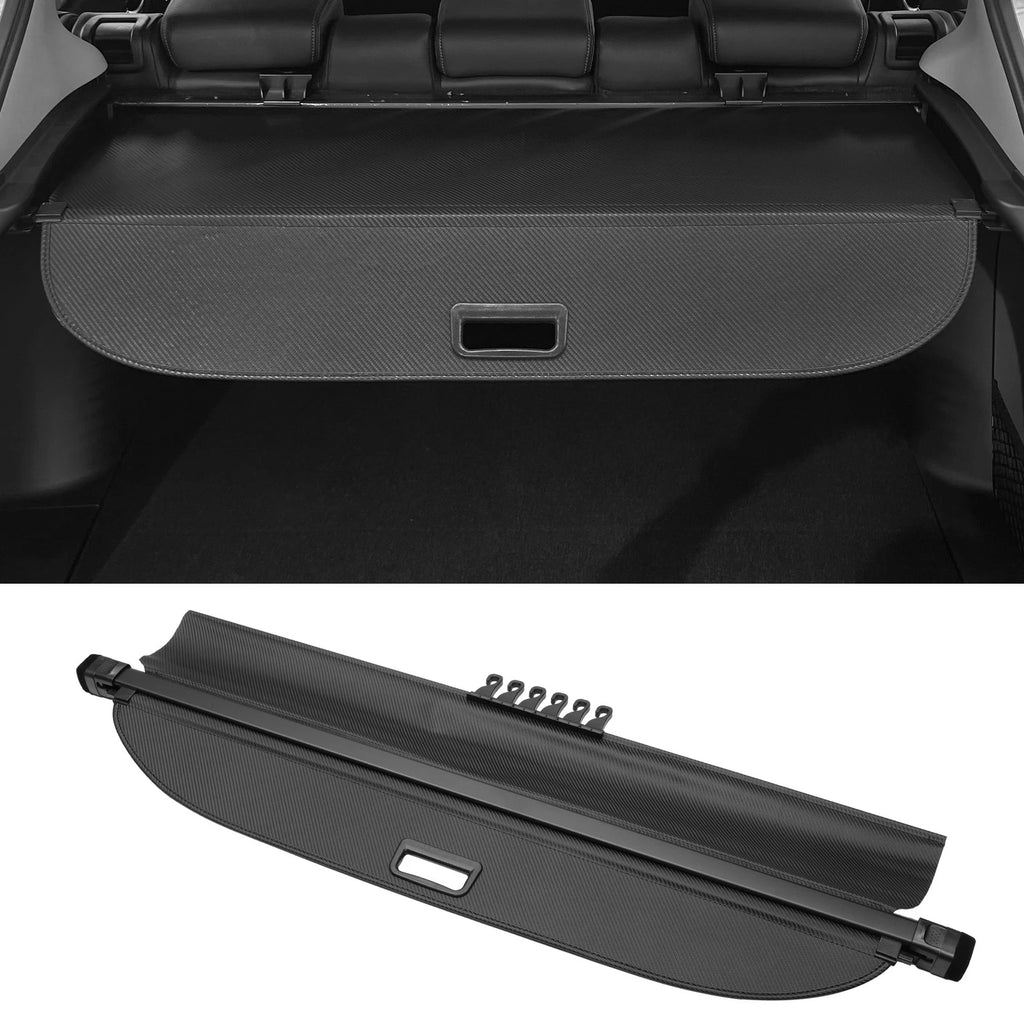 Retractable Cargo Cover for Subaru Forester (2009–2012) Carbon Fiber Black