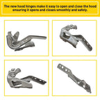 Set of 2 Hood Hinges for Honda HR-V (2023–2025) HO1236165 HO1236166