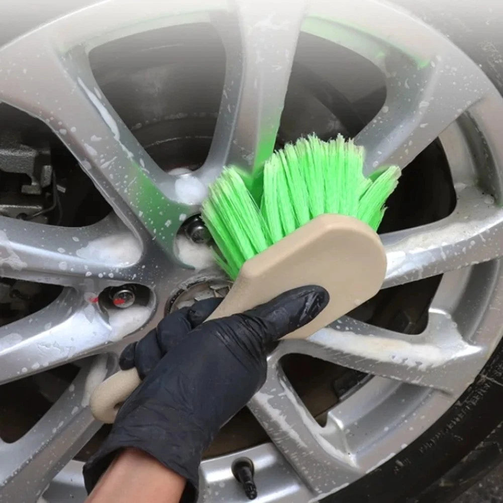 Wheel Brush for Car Motorcycle Truck (Easy Reach Cleaning)