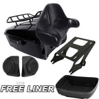 Trunk Pad Mount Rack & Speakers for Harley Road Glide King (2014–Present)