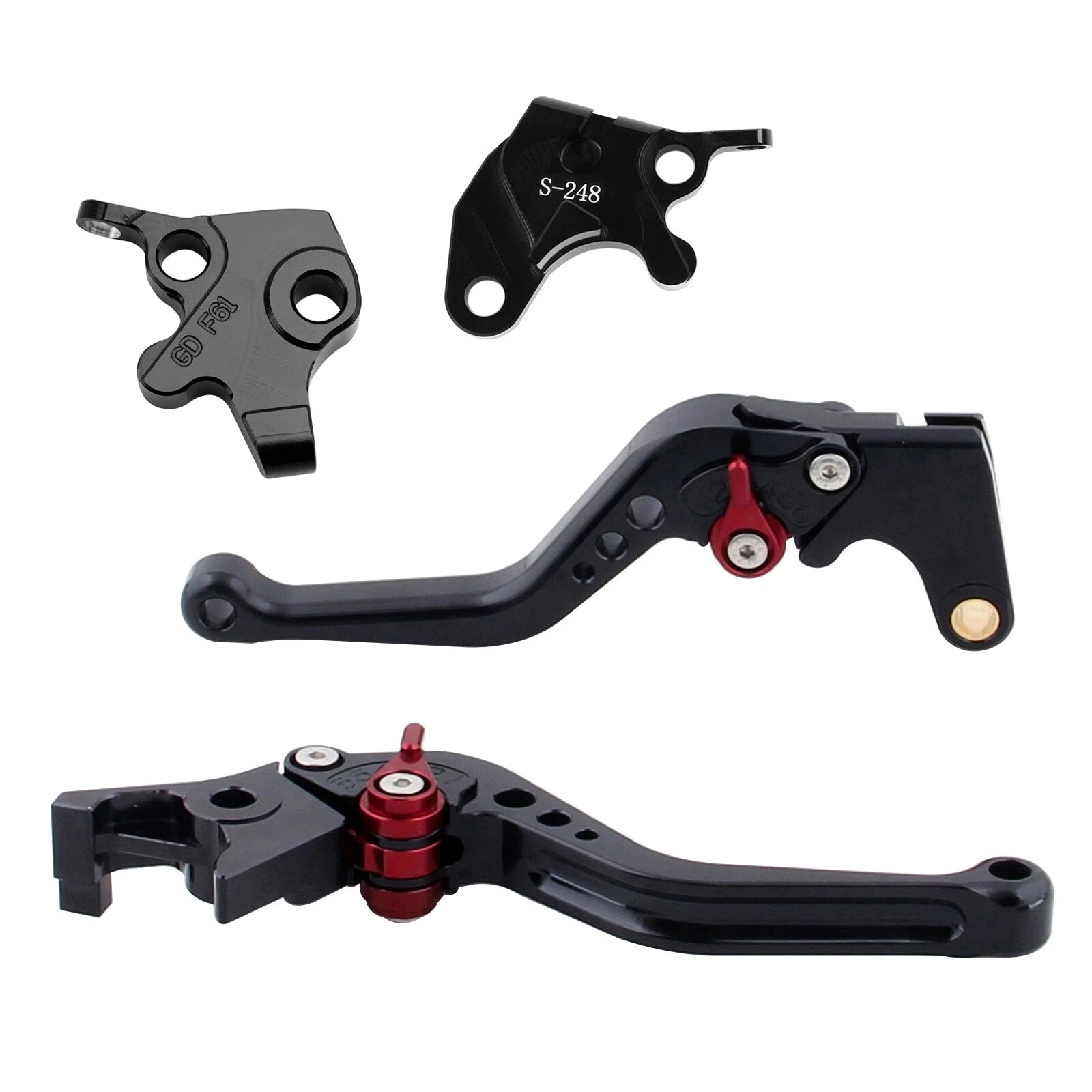 Short Clutch Brake Lever for Yamaha YZF R125 (2008–2011) e13