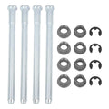 Set of 4 Door Hinge Bushing Liners for Chevrolet K3500 (1991–1999)