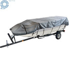 Trailerable Jon Boat Cover for 12ft-18ft Boats (Waterproof, Marine Grade)