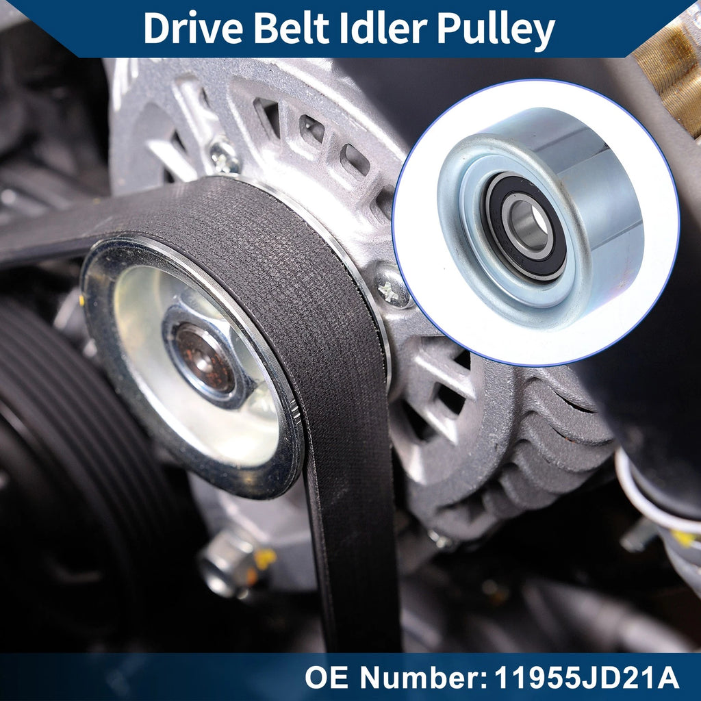 Drive Belt Idler Pulley for Nissan NV200 (2013–2020) No. 11955JD21A