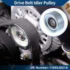 Drive Belt Idler Pulley for Nissan NV200 (2013–2020) No. 11955JD21A
