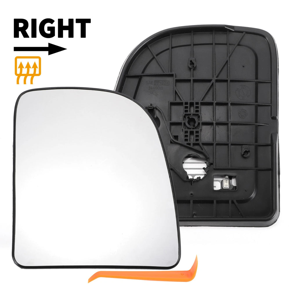Heated Right Passenger Side Mirror Glass for Ford E150 (2004–2014)