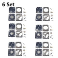 6x Carburetor Gasket Kit for Stihl MS162 MS172 MS182 MS212 (Z010 001 K015)