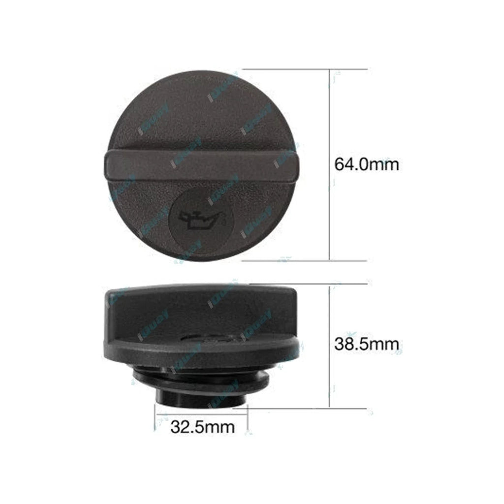 Engine Oil Cap Plastic Screw for Nissan Exa KCN13 4cyl 1.8L CA18DE 1988~1991