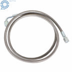 4AN 90 Degree Hose End for Turbo Oil Feed Line (48")