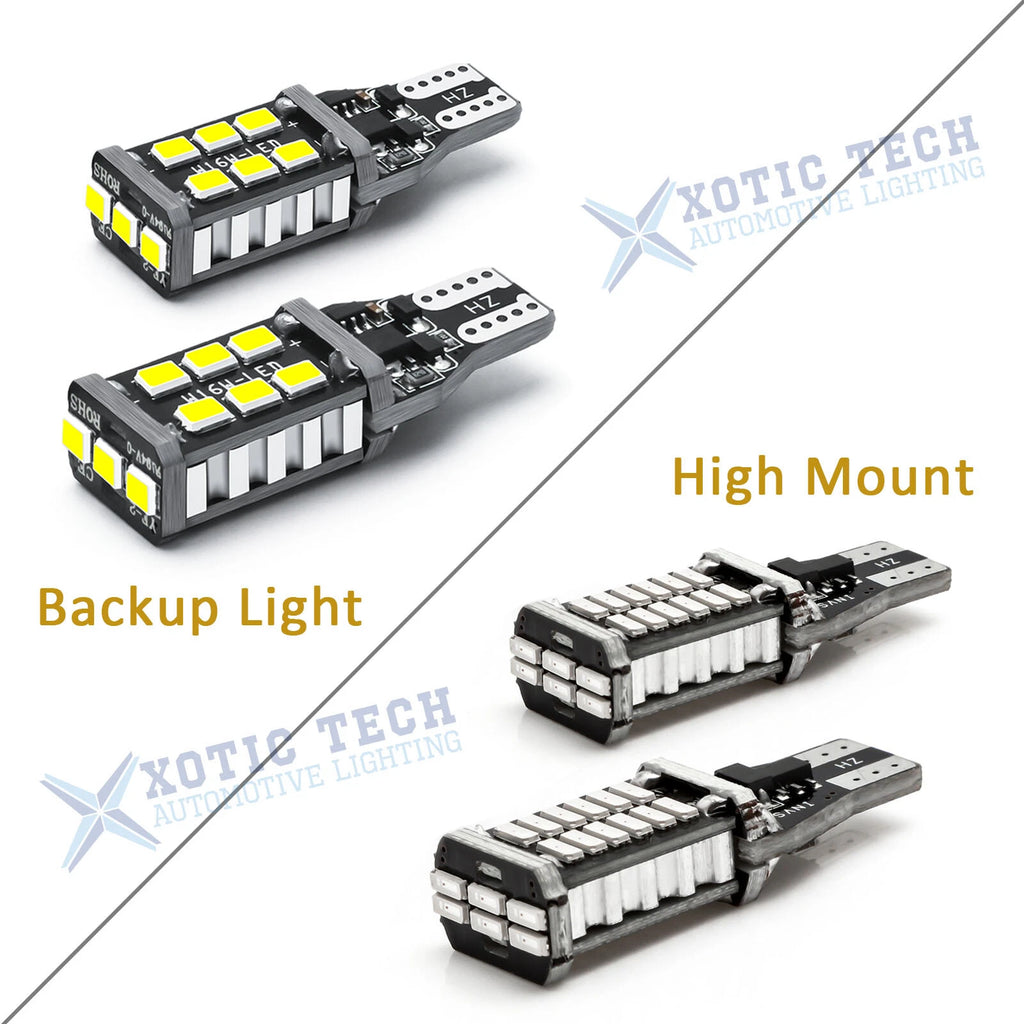 LED Strobe Backup Reverse + 3rd Brake Light Kit for RAM 1500-3500 (2011-2019)