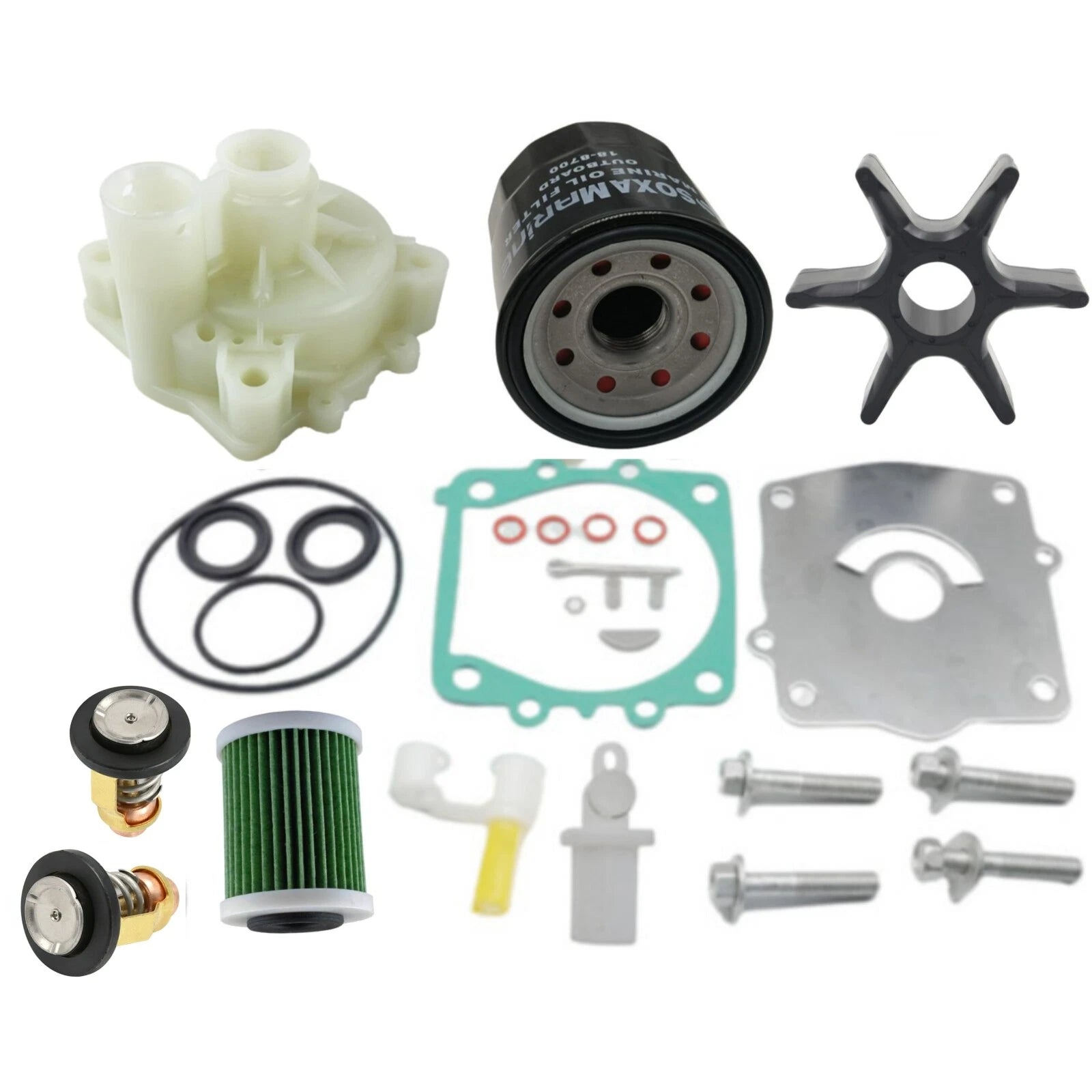 Outboard Maintenance Kit for Yamaha F200C F225B (4-Stroke) 61A-W0078 6P3-WS24A