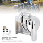 7" Round Headlight Nacelle Cover for Harley Touring Road King FLHR (2014–2023)
