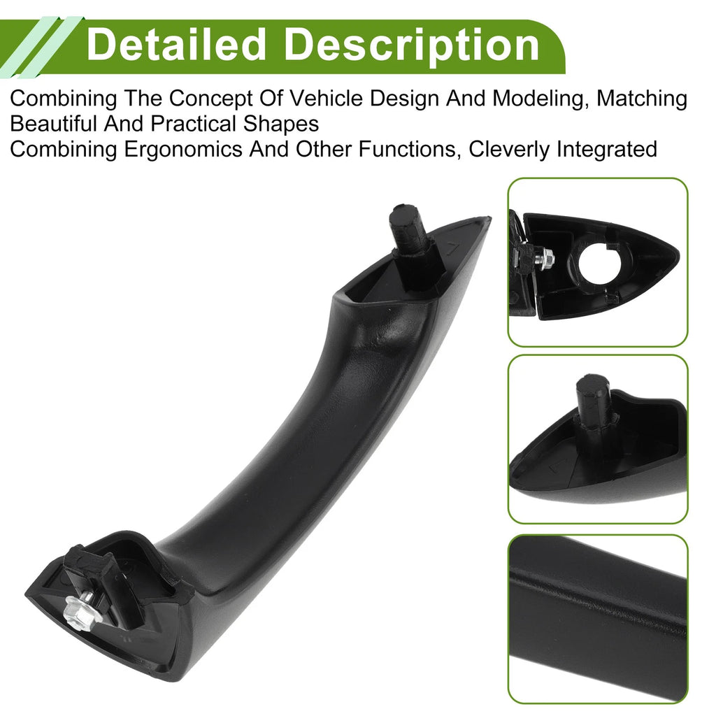 Exterior Door Handle for BMW X5 E53 (2000–2006) 51218243617 Black Front Left