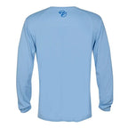 Gillz Pro Series Long Sleeve Shirt for Men (Powder Blue, Medium) GMLUVPR-434-M