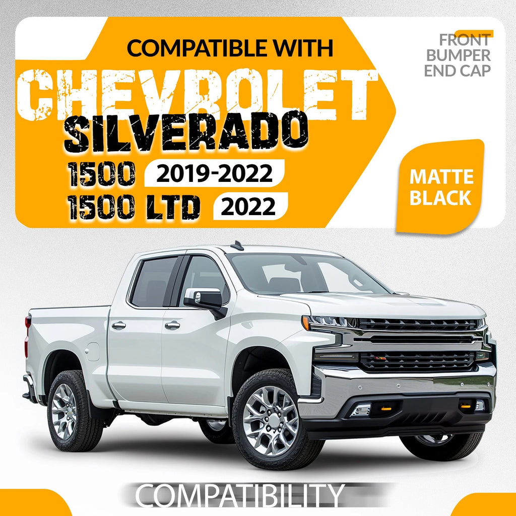 Right Bumper End Cap for Chevy Silverado 1500 (2019–2022)