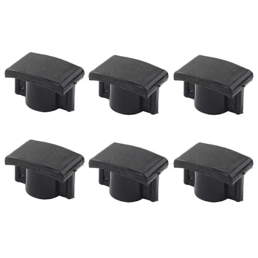 Set of 6 Black Hydraulic Cam Chain Tensioner Nylon Pads for Harley Big Twin (2007–2017)