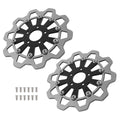 2X 11.8" Front Brake Disc Rotor for Harley Softail Breakout Dyna (2015–2024)