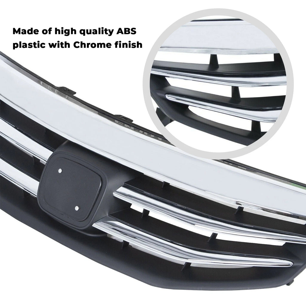 Chrome Radiator Grille for Honda Accord (2011–2012)