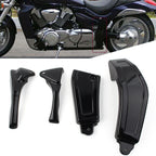 4X Gloss Black Frame Cover for Suzuki Boulevard M109 M109R (2006–2023)