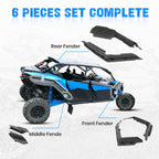 Extended Fender Flares Kit for Can Am Maverick X3/MAX Turbo (2017–2025)