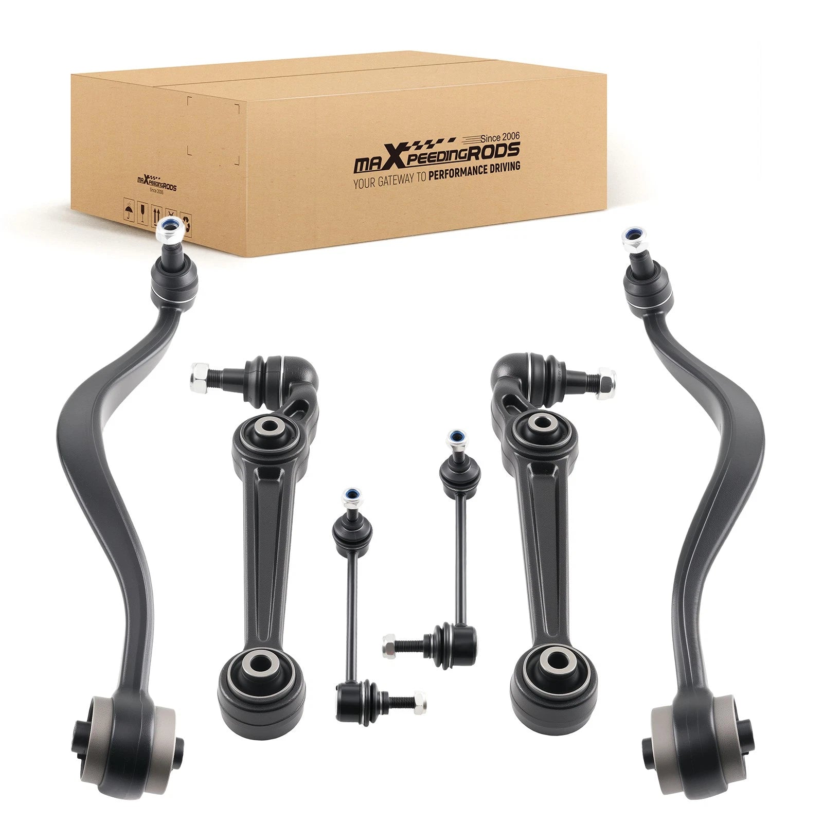 Front Lower Control Arms w/Ball Joint for Ford Fusion Lincoln Zephyr Milan (2006–2014)