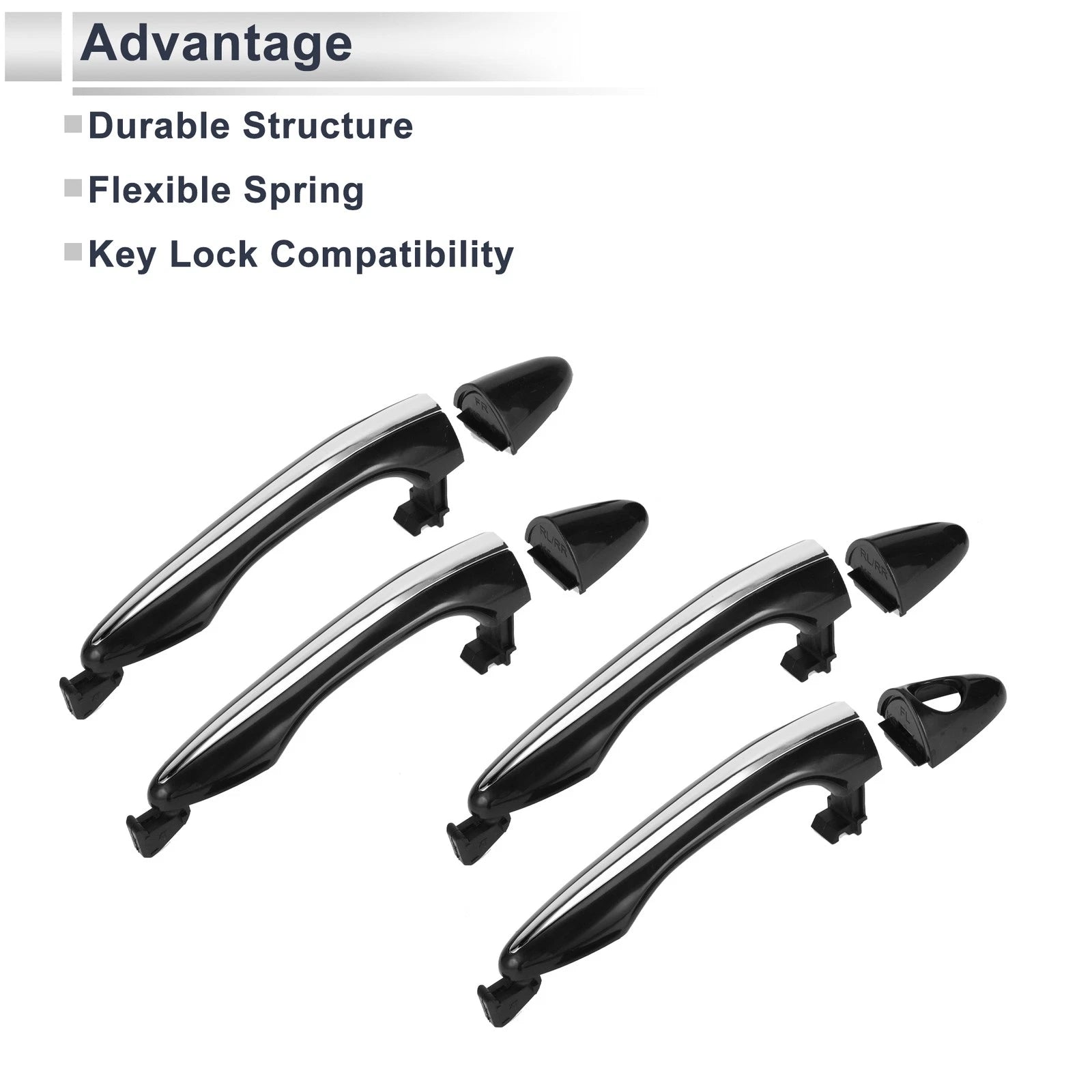 Front Left Right Door Handles for Kia Optima (2011–2015) No. 826512T010