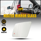 Driver Side Rearview Mirror Glass with Blind Spot for Mercedes W166 (2012–2019)