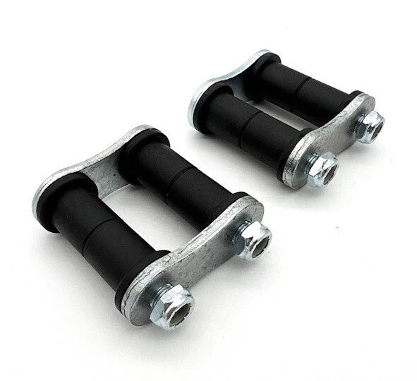 Front Leaf Spring Shackles 2 Inch Width Replacement for Hot Rod (Universal)