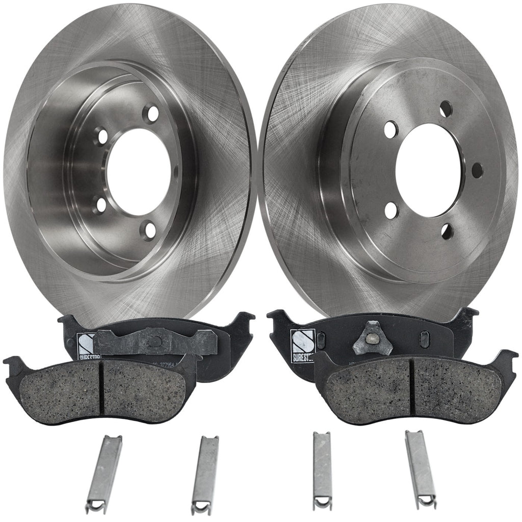 Disc Brake Rotor & Pad Kit for Ford Explorer (2008–2010)