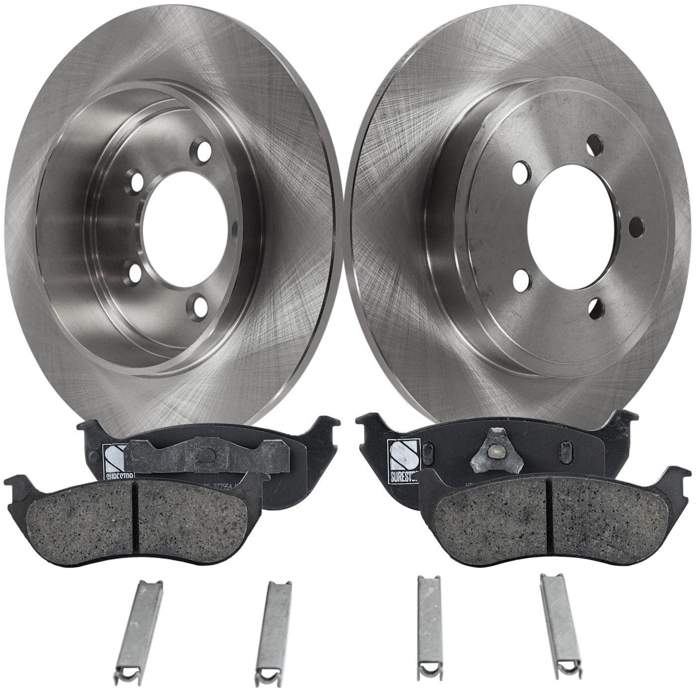 Disc Brake Rotor & Pad Kit for Ford Explorer (2008–2010)