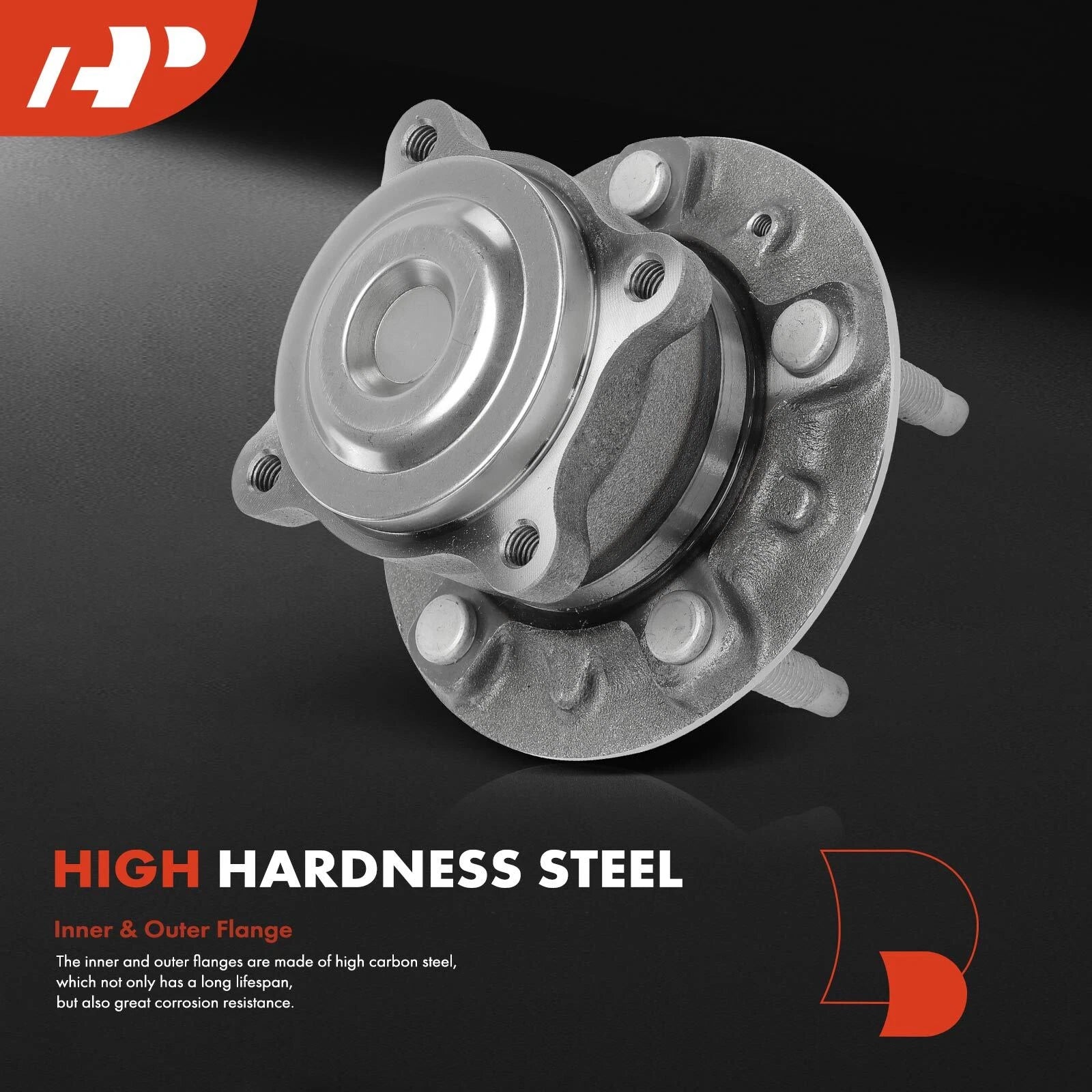 2X Rear Wheel Hub & Bearing Assembly for Chevrolet Cruze (2014–2015)