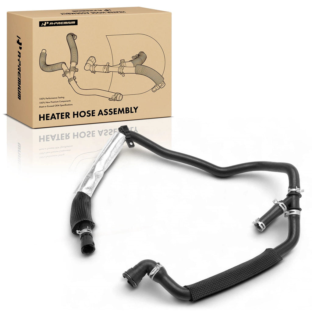 HVAC Heater Hose Assembly with Clamps for Ford F-150 (2011–2014)
