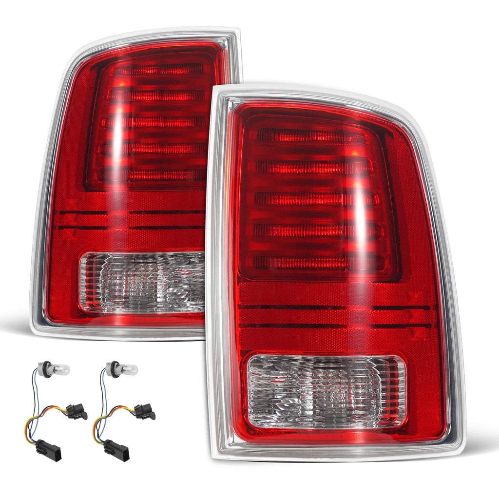 Pair LED Tail Lights for Ram 1500 2500 3500 (2013–2016)