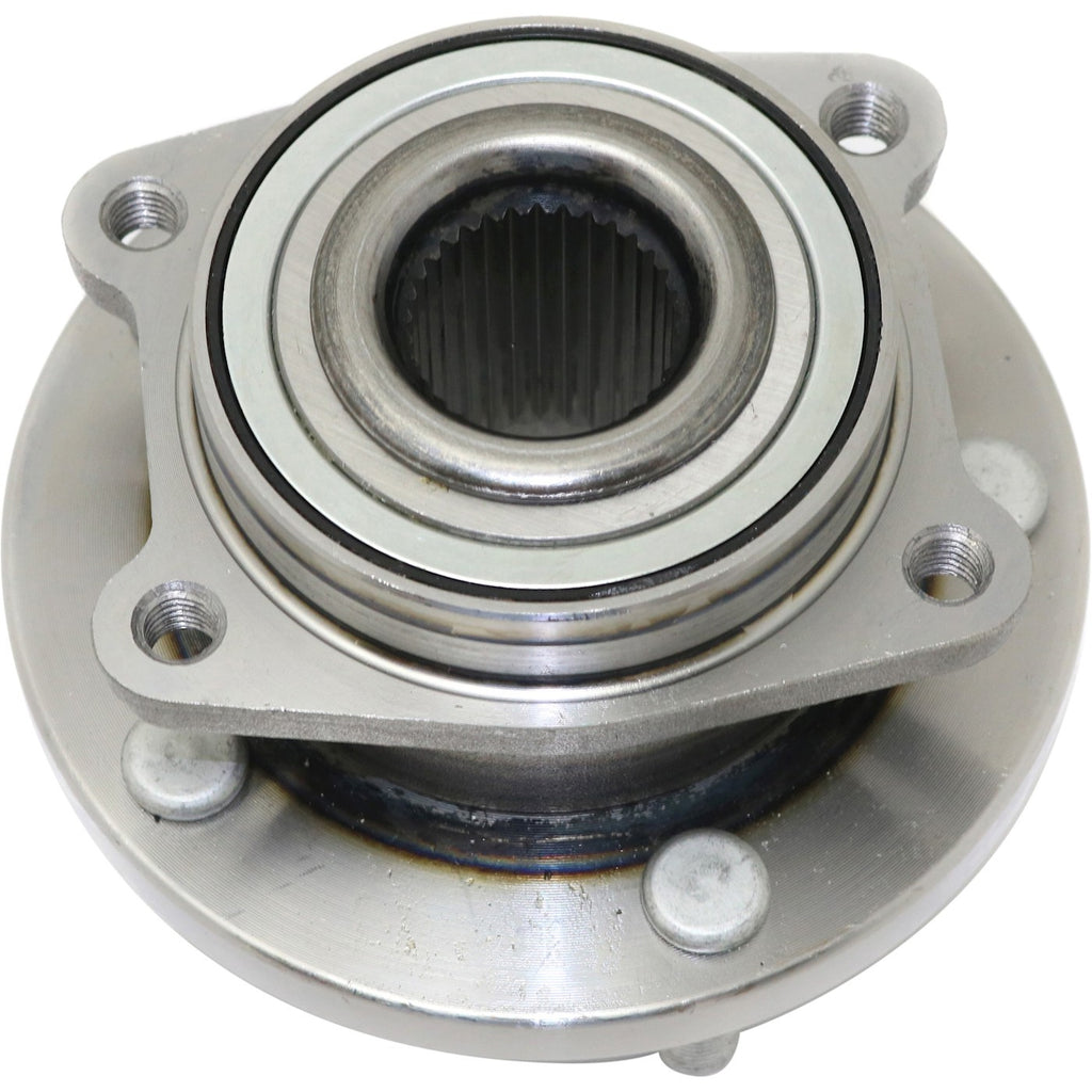 Set of 2 Wheel Hubs for Dodge Avenger (2008–2010) with Bearings