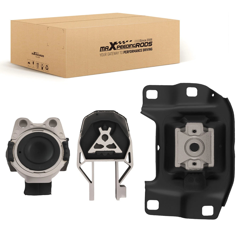3X Engine Motor & Transmission Mount for Ford Focus 2.0L (2012–2018)