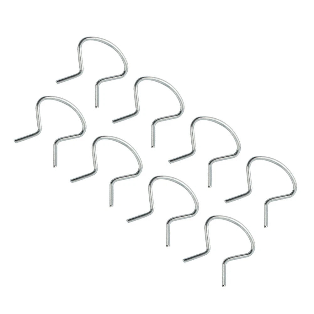 8PCS Door Handle Window-Crank Retainer Horseshoe Clip Set for Chevrolet Pontiac