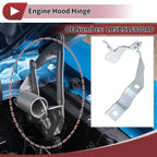 Hood Hinge for Ford Explorer (2020–2023) Right Side 1 pcs