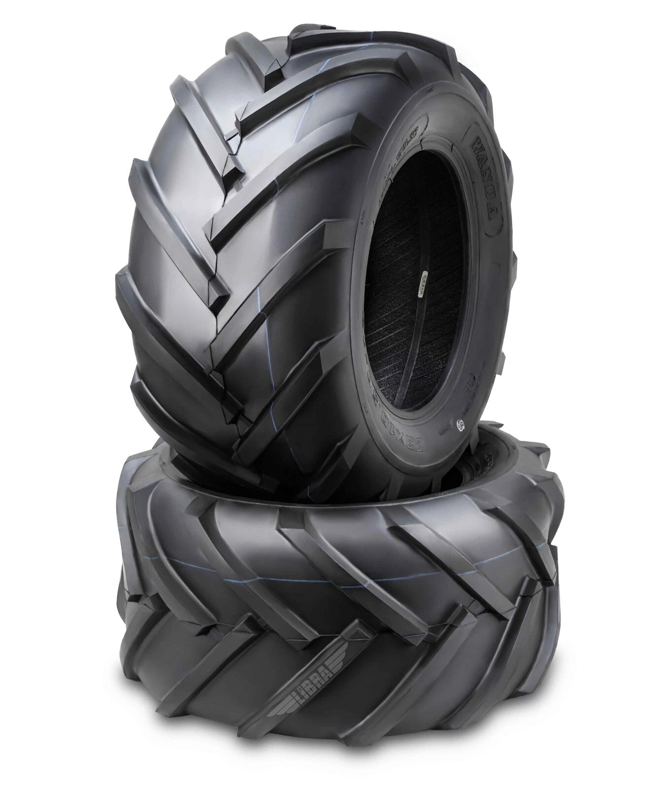 Set of 2 Tires 20x10-8 for Lawn Mower Agriculture Tractor (4 Ply)