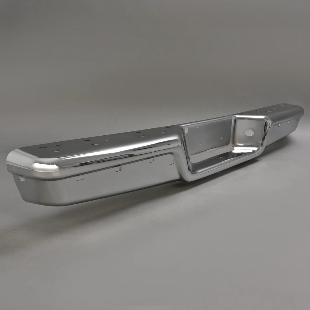 Rear Step Bumper Assembly for Dodge Dakota (1997–2004) Black/Chrome