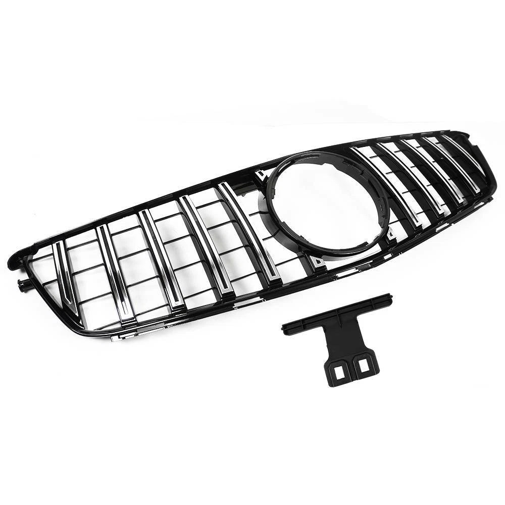 Chrome GTR Style Front Grille for Mercedes Benz W204 C250 C300 C350